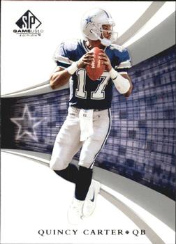 2004 SP Game Used #25 Quincy Carter Front