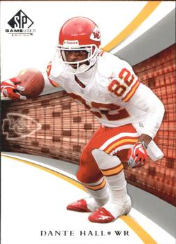 2004 SP Game Used #49 Dante Hall Front