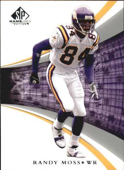 2004 SP Game Used #54 Randy Moss Front