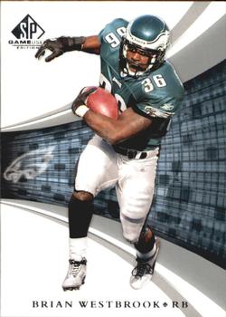 2004 SP Game Used #73 Brian Westbrook Front