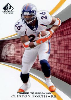 2004 SP Game Used #97 Clinton Portis Front