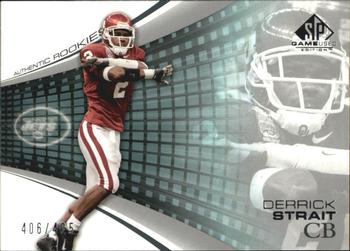 2004 SP Game Used #144 Derrick Strait Front