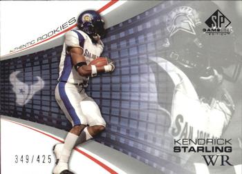 2004 SP Game Used #157 Kendrick Starling Front