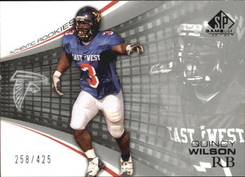 2004 SP Game Used #188 Quincy Wilson Front
