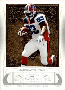 2009 Donruss Classics - Timeless Tributes Silver #12 Marshawn Lynch Front
