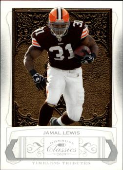 2009 Donruss Classics - Timeless Tributes Silver #25 Jamal Lewis Front