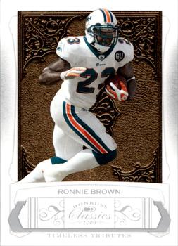 2009 Donruss Classics - Timeless Tributes Silver #52 Ronnie Brown Front
