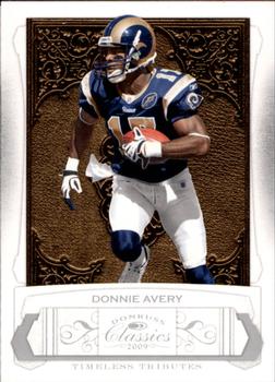 2009 Donruss Classics - Timeless Tributes Silver #90 Donnie Avery Front