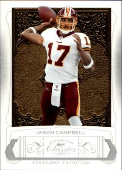 2009 Donruss Classics - Timeless Tributes Silver #99 Jason Campbell Front