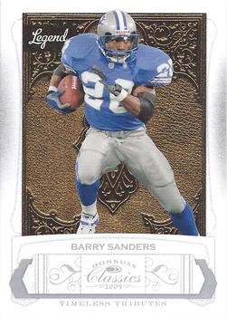 2009 Donruss Classics - Timeless Tributes Silver #103 Barry Sanders Front