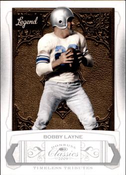 2009 Donruss Classics - Timeless Tributes Silver #107 Bobby Layne Front