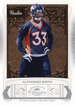 2009 Donruss Classics - Timeless Tributes Silver #154 Alphonso Smith Front