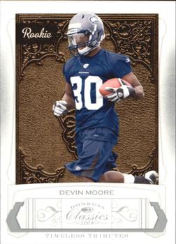 2009 Donruss Classics - Timeless Tributes Silver #183 Devin Moore Front