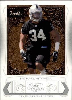 2009 Donruss Classics - Timeless Tributes Silver #222 Michael Mitchell Front