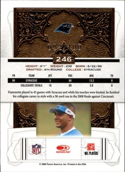 2009 Donruss Classics - Timeless Tributes Silver #246 Tony Fiammetta Back