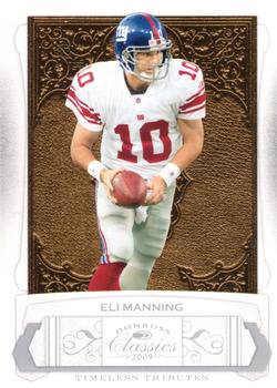 2009 Donruss Classics - Timeless Tributes Silver #65 Eli Manning Front