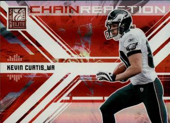 2009 Donruss Elite - Chain Reaction Red #17 Kevin Curtis Front