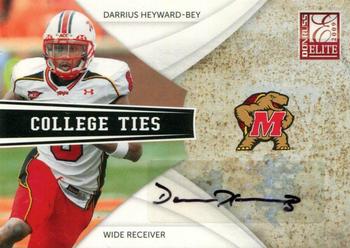 2009 Donruss Elite - College Ties Autographs #5 Darrius Heyward-Bey Front