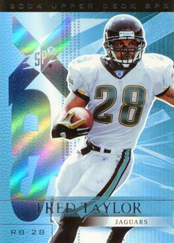2004 SPx #45 Fred Taylor Front