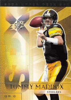2004 SPx #78 Tommy Maddox Front