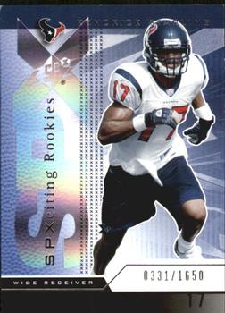 2004 SPx #107 Kendrick Starling Front