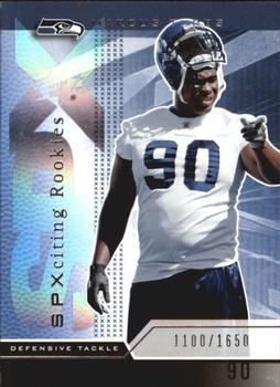 2004 SPx #110 Marcus Tubbs Front