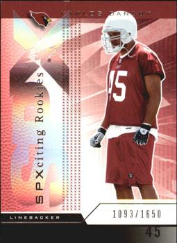 2004 SPx #112 Karlos Dansby Front