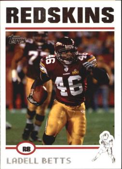 2004 Topps #52 Ladell Betts Front