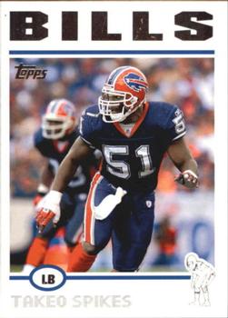 2004 Topps #77 Takeo Spikes Front