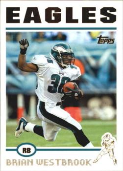 2004 Topps #122 Brian Westbrook Front