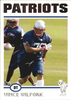 2004 Topps #327 Vince Wilfork Front