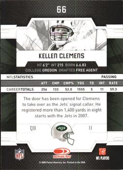 2009 Donruss Elite - Retail #66 Kellen Clemens Back