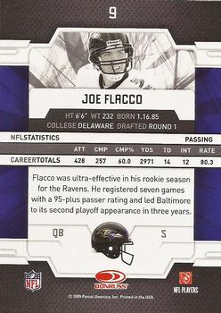 2009 Donruss Elite - Retail #9 Joe Flacco Back