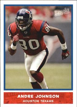 2004 Bazooka #111 Andre Johnson Front