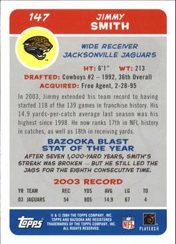 2004 Bazooka #147 Jimmy Smith Back