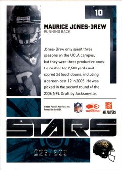 2009 Donruss Elite - Stars Black #10 Maurice Jones-Drew Back