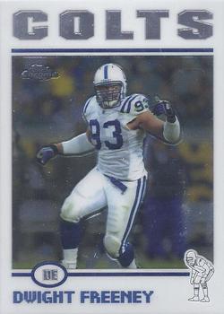2004 Topps Chrome #17 Dwight Freeney Front