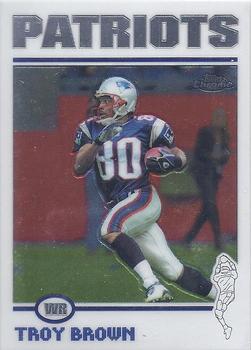 2004 Topps Chrome #45 Troy Brown Front