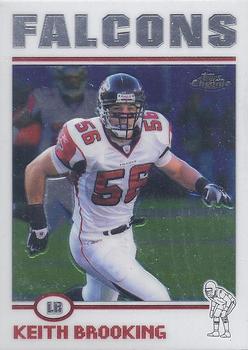 2004 Topps Chrome #57 Keith Brooking Front