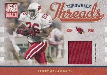 2009 Donruss Elite - Throwback Threads #9 Thomas Jones Front
