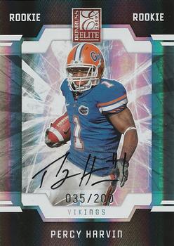 2009 Donruss Elite - Turn of the Century Autographs #179 Percy Harvin Front