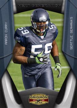 2009 Donruss Gridiron Gear - Next Generation Silver #20 Aaron Curry Front