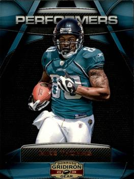 2009 Donruss Gridiron Gear - Performers #21 Mike Thomas Front