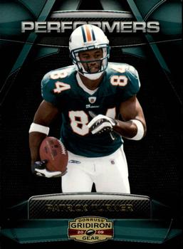 2009 Donruss Gridiron Gear - Performers Gold #10 Patrick Turner Front