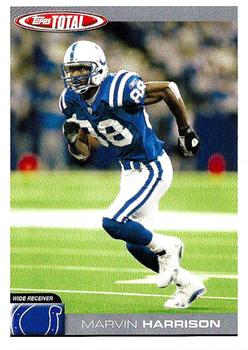 2004 Topps Total #40 Marvin Harrison Front