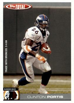 2004 Topps Total #75 Clinton Portis Front