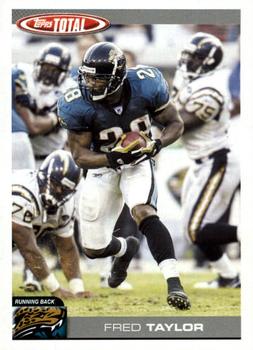 2004 Topps Total #85 Fred Taylor Front