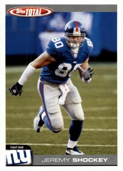 2004 Topps Total #159 Jeremy Shockey Front