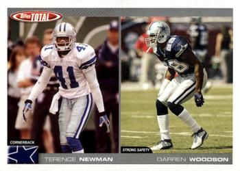 2004 Topps Total #229 Terence Newman / Darren Woodson Front