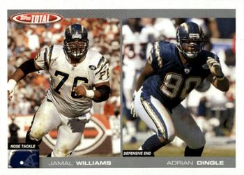 2004 Topps Total #245 Jamal Williams / Adrian Dingle Front